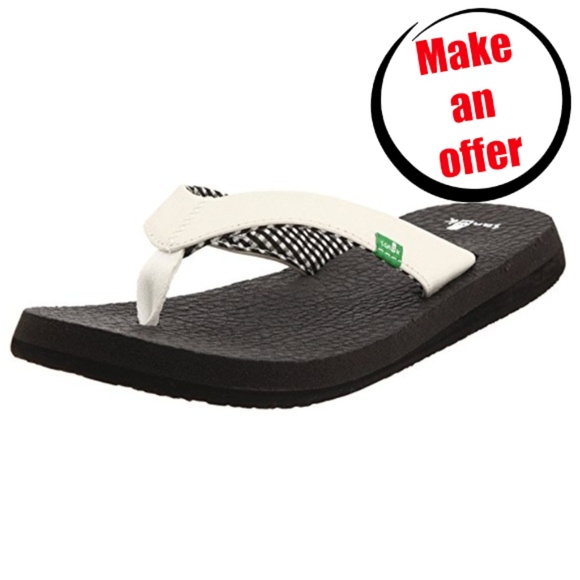 Sanuk Shoes - Sanuk Women's Yoga Mat Flip Flop White A